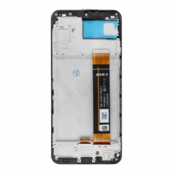 Συμβατή Οθόνη LCD και Μηχανισμός Αφής με Πλαίσιο για Galaxy A23 5G – SM-A235 Μαύρο (OEM)