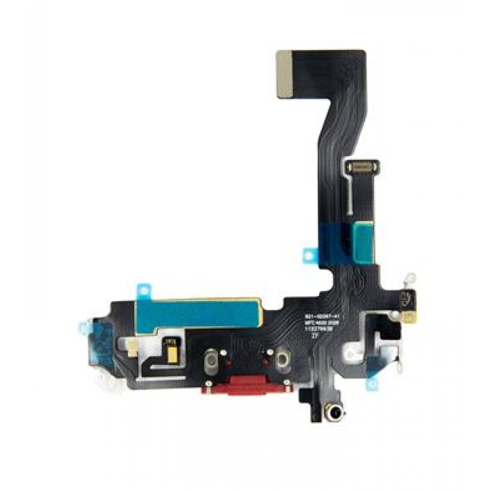 Συμβατή Κεντρική Καλωδιοταινία / Main Flex για Apple iPhone 12 / 12 Pro - Κόκκινο