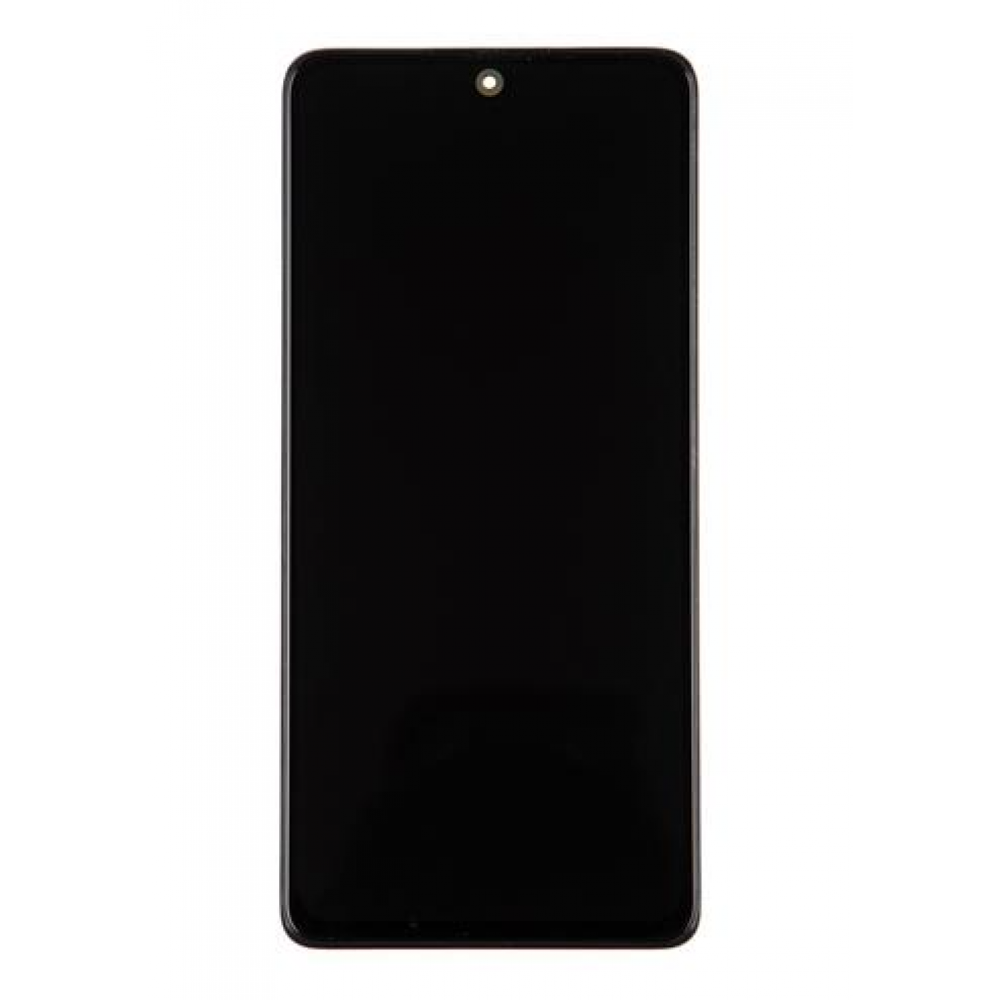 Συμβατή Οθόνη AMOLED και Μηχανισμός Αφής με Πλαίσιο για Redmi Note 10 Pro 4G – Μαύρο