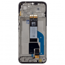 Συμβατή Οθόνη LCD και Μηχανισμός Αφής με Πλαίσιο για Redmi 15C 4G / Redmi 15C 5G Μαύρο